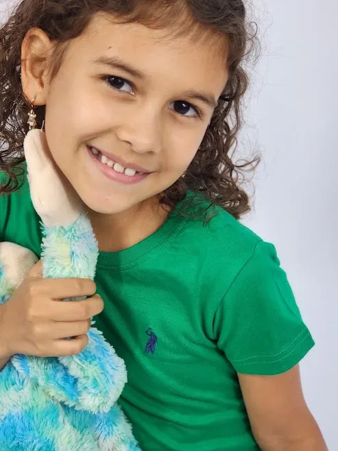 Camiseta para niña Cambrige Polo Club color verde