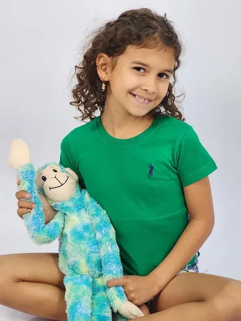Camiseta para niña Cambrige Polo Club color verde