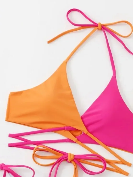 Vestido de baño para dama multicolor