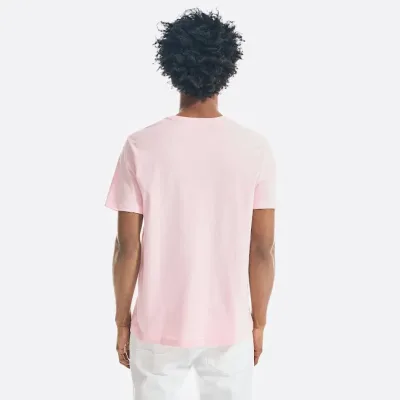 Camiseta Naútica para caballero color rosa