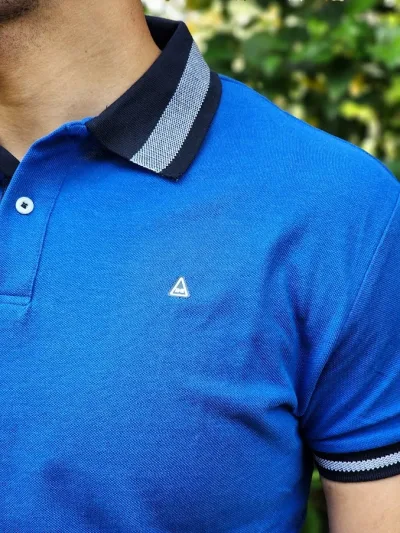 Camiseta Hummer para caballero color azul