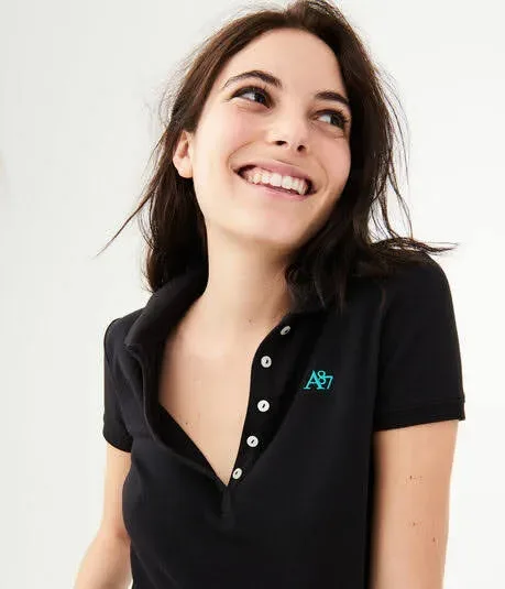 Camiseta Aeropostale para dama color negro