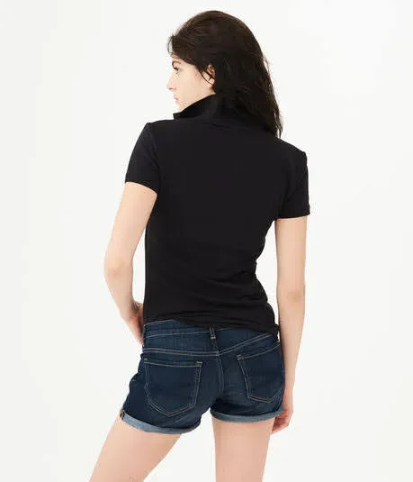 Camiseta Aeropostale para dama color negro
