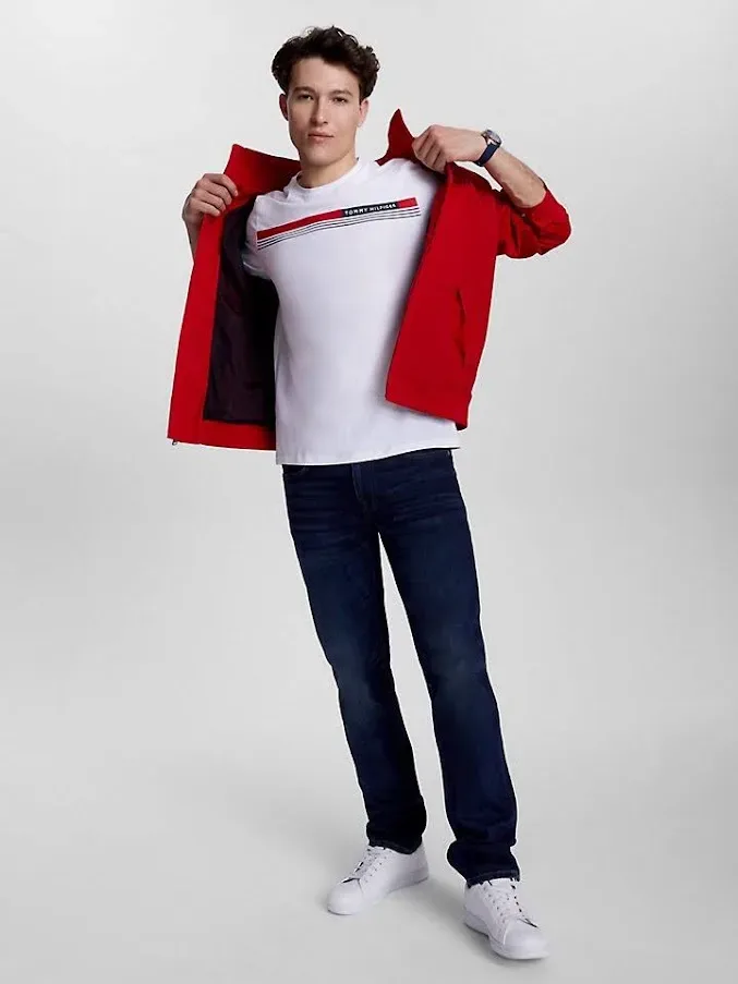 Camiseta Tommy Hilfiger para caballero color blanco