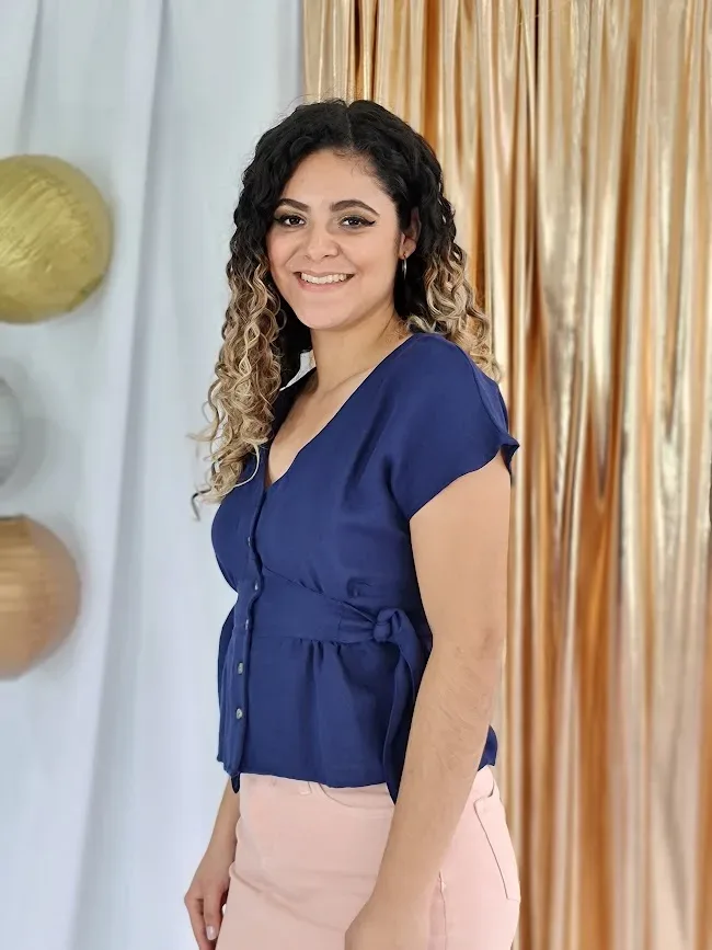 Blusa para dama color azul