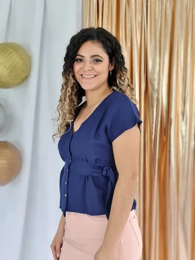 Blusa para dama color azul