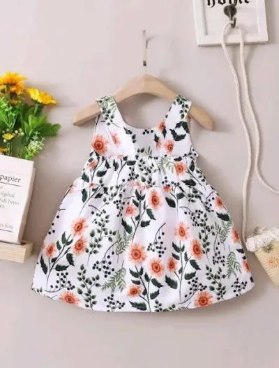 Vestido para niña diseño floral