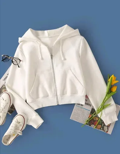 Abrigo para dama color blanco