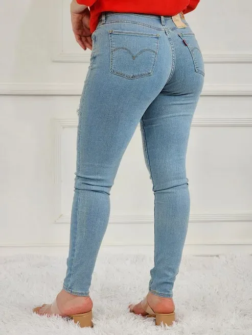 Jeans Levi's para dama 710-0420 super skinny