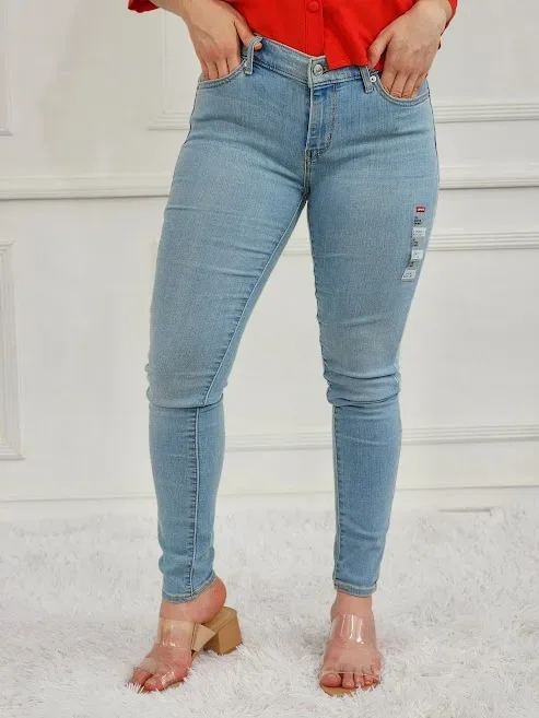 Jeans Levi's para dama 710-0420 super skinny