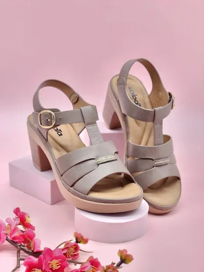 Tacones Sabata para dama karol-01 TAUPE