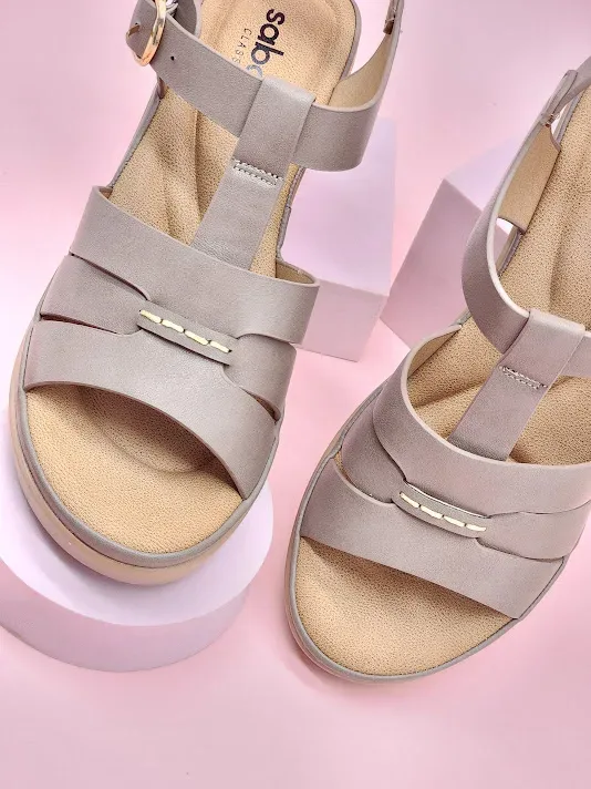Tacones Sabata para dama karol-01 TAUPE