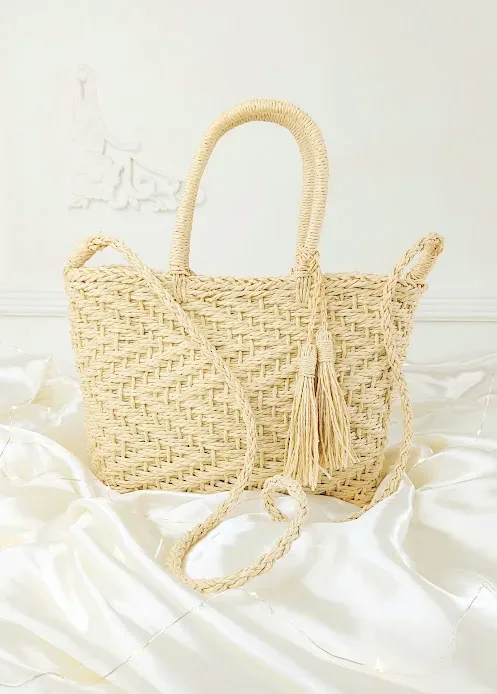 Bolso para dama color beige