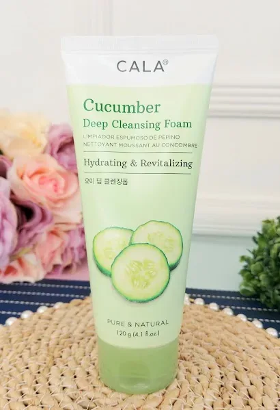 Espuma limpiadora de pepino  CALA