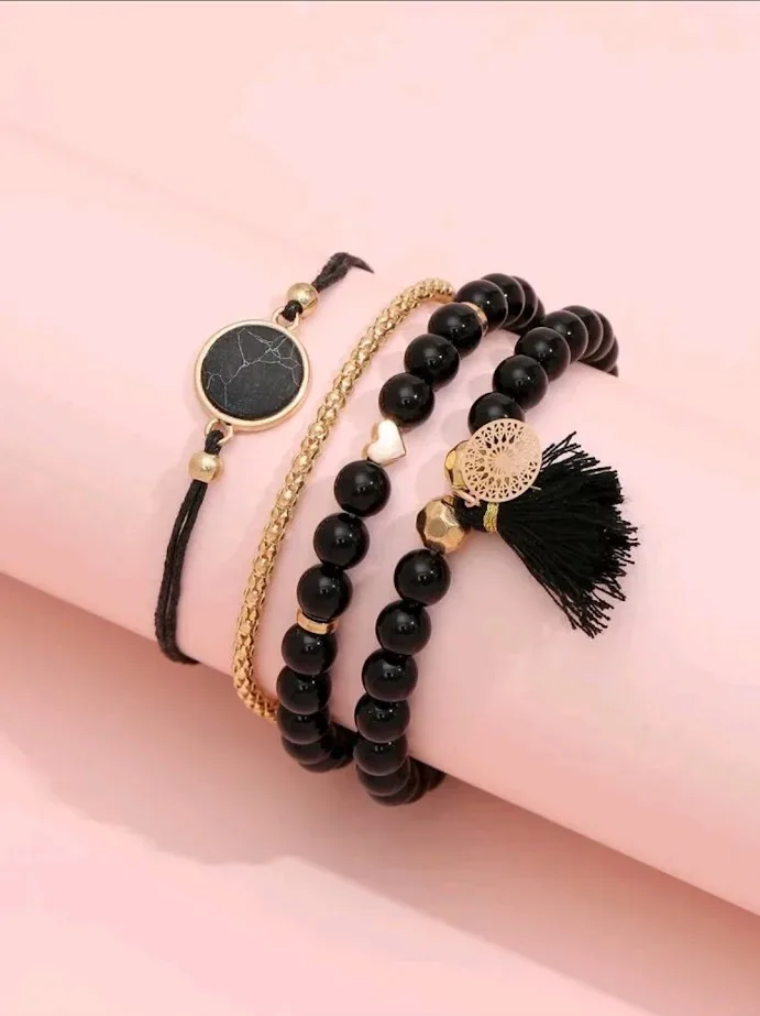 4 piezas Pulsera