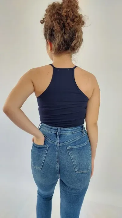 Blusa para dama color azul