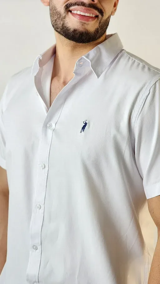 Camisa Cambridge polo para caballero