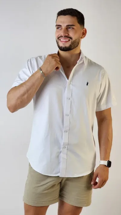 Camisa Cambridge polo para caballero