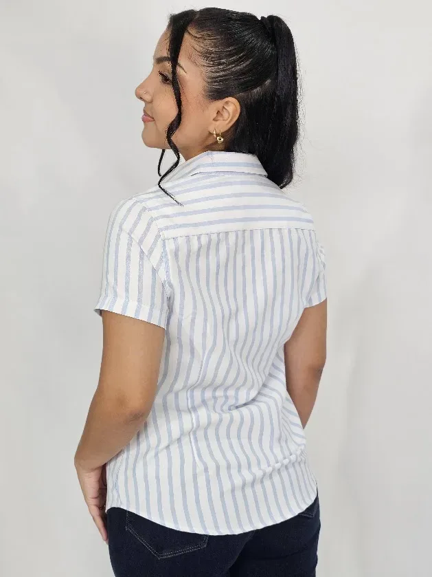 Camisa Cambridge polo para Dama
