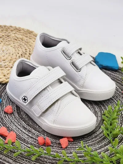 Tenis Molekinho para niño color blanco