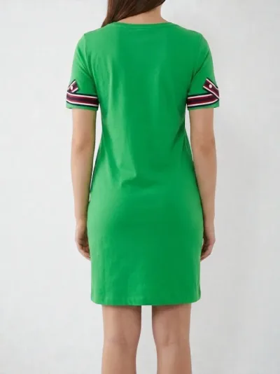 Vestido Tommy Hilfiger para dama A4DA1926 FRN COLOR VERDE
