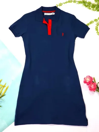 Vestido Cambridge Polo Club para Dama color azul