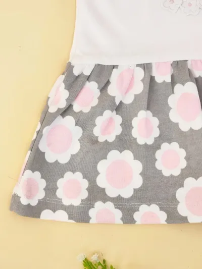 Mini Vestido Everfit para niña 10240Z #MULTICOLOR
