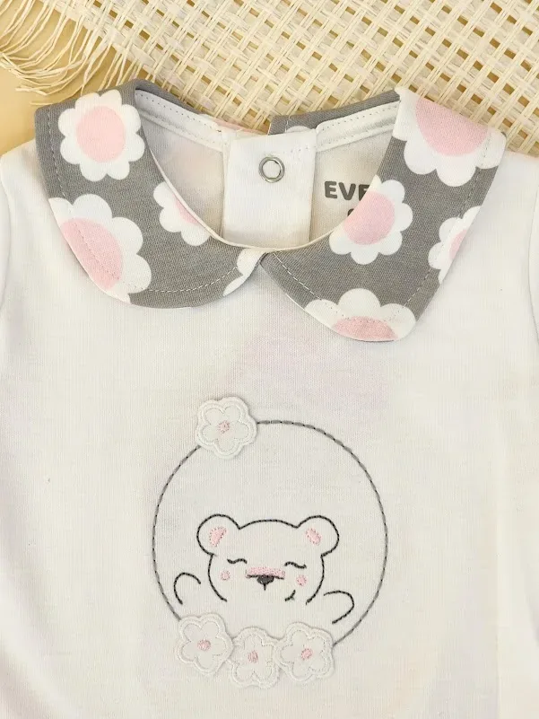 Mini Vestido Everfit para niña 10240Z #MULTICOLOR