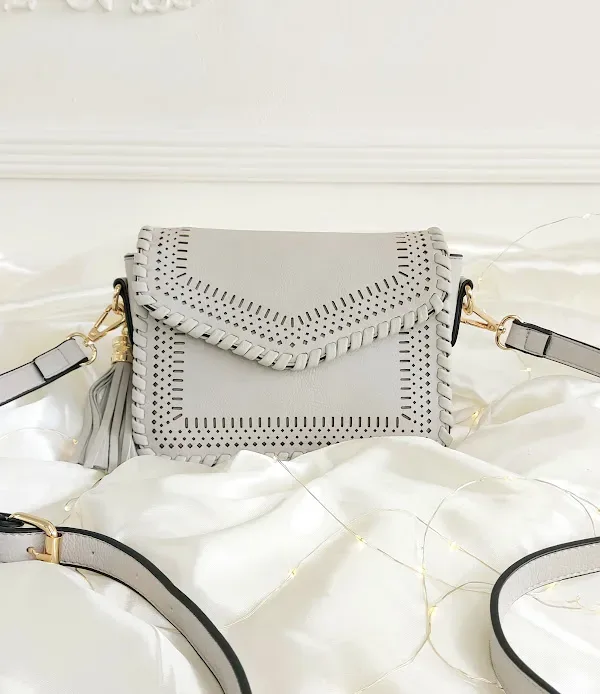 Bolso para dama color gris