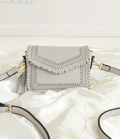 Bolso para dama color gris