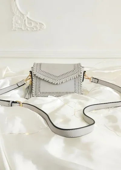 Bolso para dama color gris