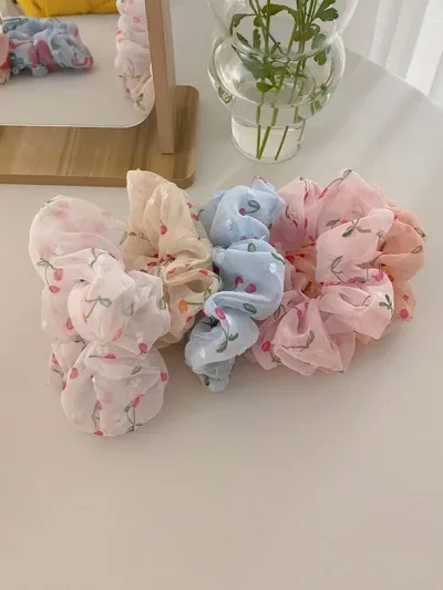 Set de colas de cabello para dama multicolor