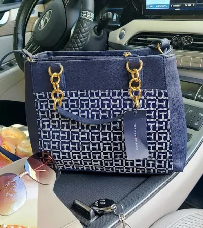Bolso Tommy Hilfiger para dama color azul