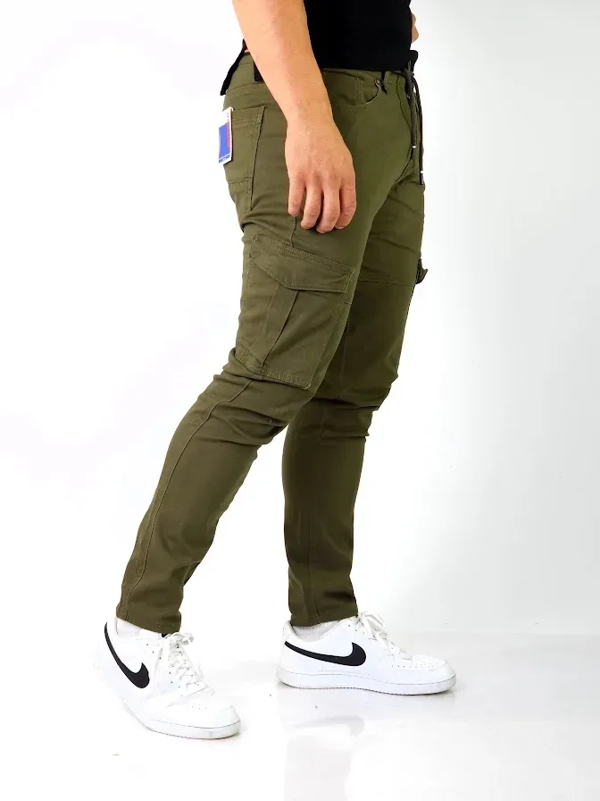 Pantalones cargo Hydrolic para caballero verde musgo
