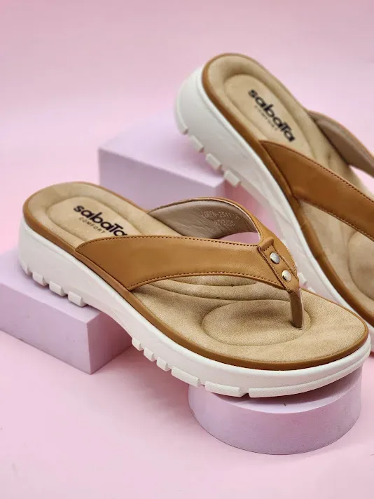 Sandalias Sabata para dama loren-2511 BROWN