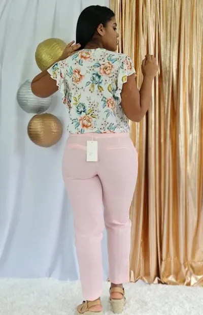 Pantalón para dama color rosa