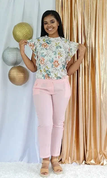 Pantalón para dama color rosa