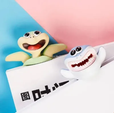 Separador de libro con diseño de tortuga