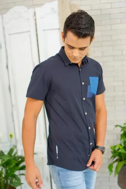 Camisa Hummer para caballero H2020-03-73