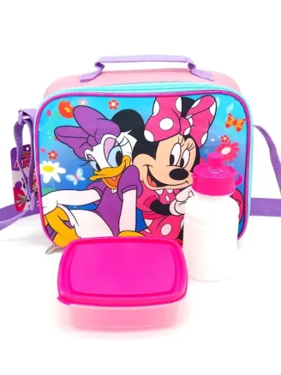 Lonchera para niña diseño animado de Minnie