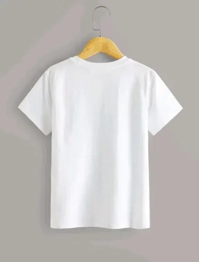 Camiseta para niño color blanco