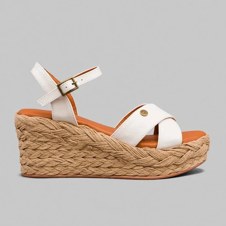 Sandalias Promise Malaga White para dama