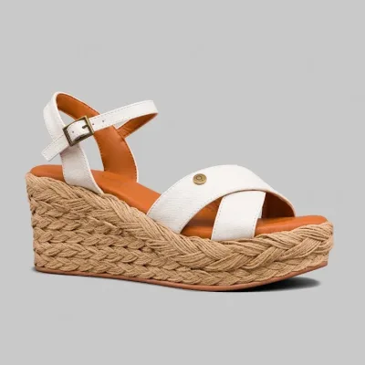 Sandalias Promise Malaga White para dama