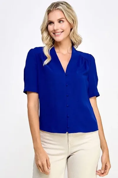 Blusa Milk & Honey para dama color azul