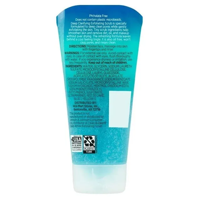 Exfoliante facial Equate Clarificante Profundo