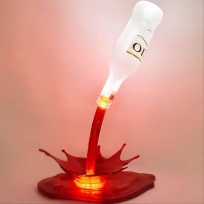 Lampara Derramando Vino