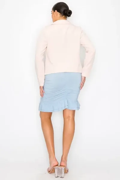 Blazer para Dama  color palo Rosa