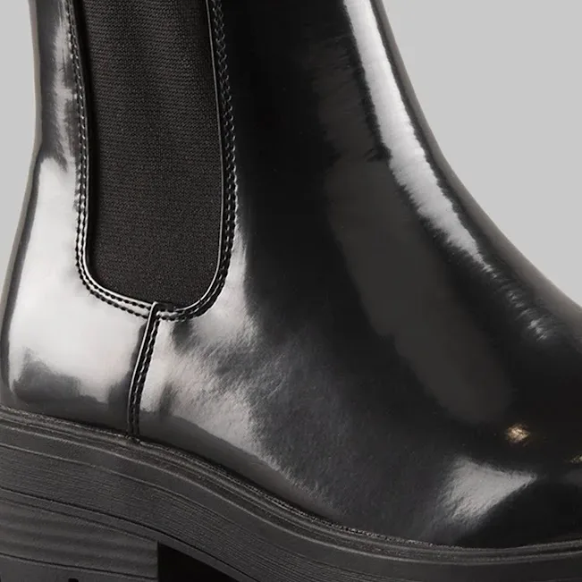 Botines Coral Vienna Black Gloss