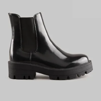Botines Coral Vienna Black Gloss