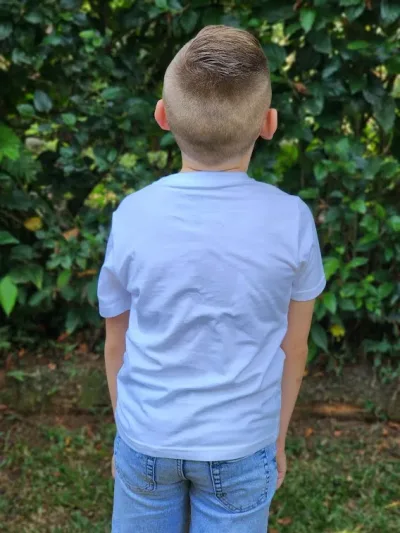 Camiseta Tommy Hilfilger para niño color blanco